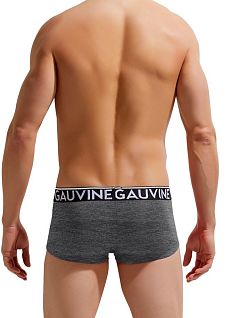 Хлопковые хипсы на заниженной посадке темно-серого цвета GAUVINE RTGAU3005-30